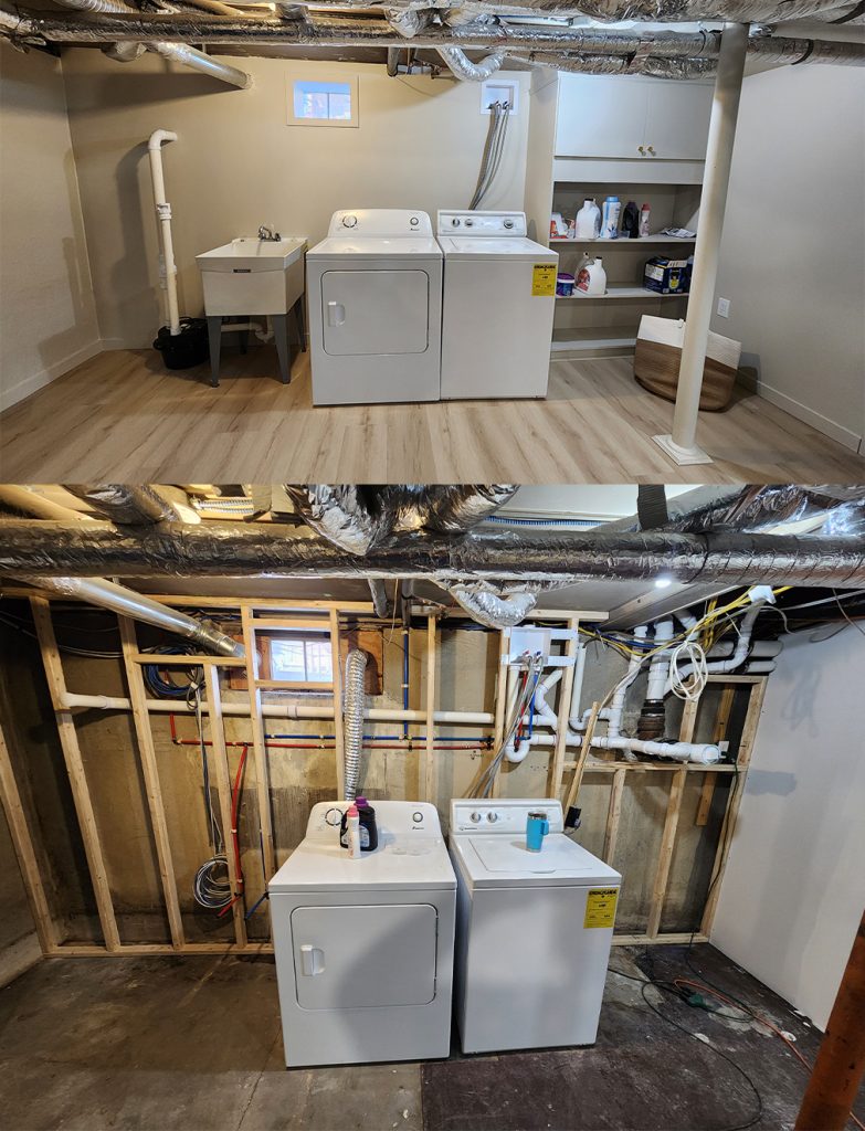 charles basement Laundry